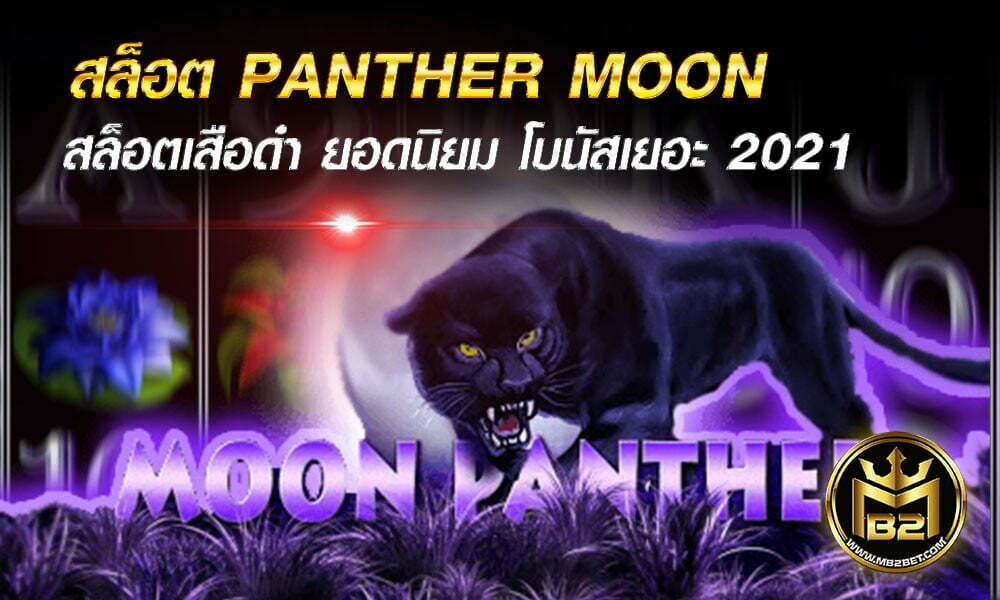 สล็อต PANTHER MOON สล็อตเสือดำ ยอดนิยม โบนัสเยอะ 2021