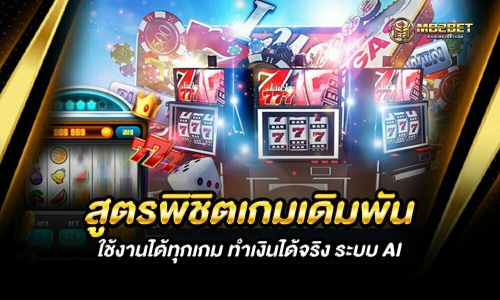 สูตรพิชิตเกมเดิมพัน ใช้งานได้ทุกเกม ทำเงินได้จริง ระบบ AI