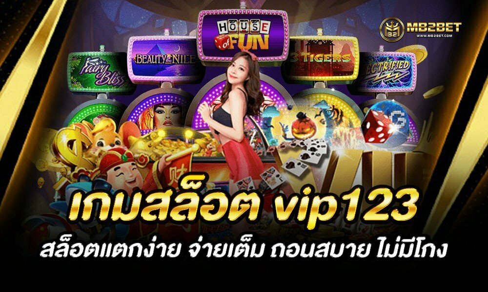 เกมสล็อต vip123 สล็อตแตกง่าย จ่ายเต็ม ถอนสบาย ไม่มีโกง